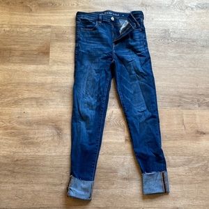 American Eagle Super Stretch Super Hi-Rise Jegging Crop